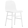 Normann Copenhagen, Form tuoli, valkoinen teräs/valkoinen Tuolit Normann Copenhagen