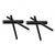 Normann Copenhagen, Sticks koukut 2 kpl, musta Naulakot Normann Copenhagen