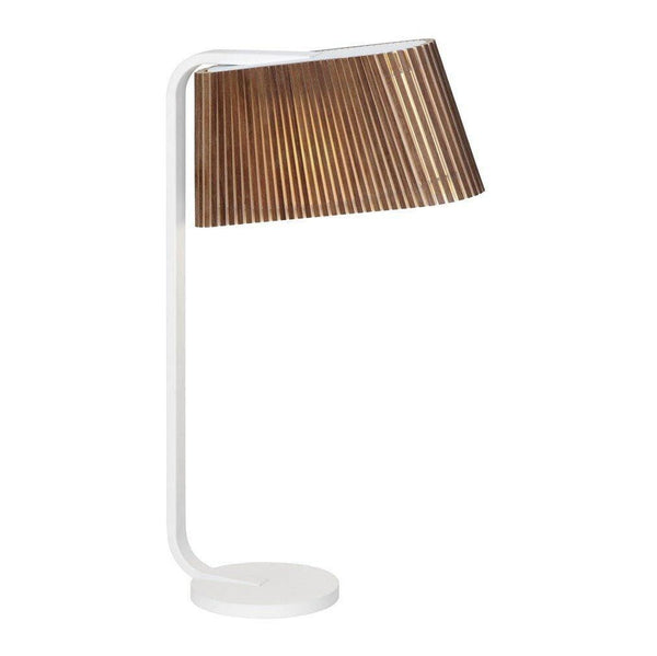 Secto Design, Owalo 7020 pöytävalaisin, pähkinä, tilaustuote Pöytävalaisimet Secto Design