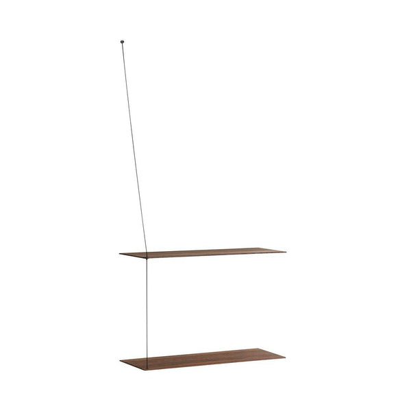 Stedge 2.0 seinähylly, 60 cm, savutammi - Spazio