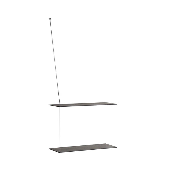 Stedge 2.0 seinähylly, 60 cm, musta - Spazio