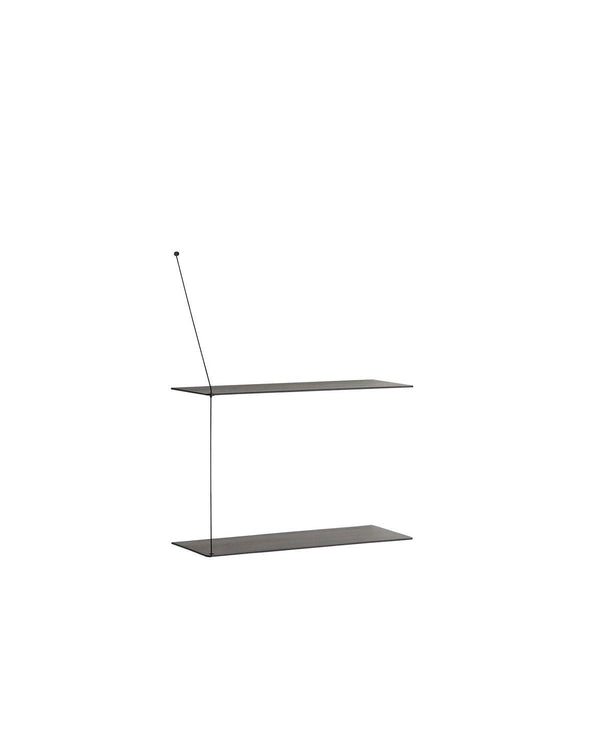 Stedge 2.0 seinähylly, 60 cm, musta - Spazio