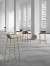 Normann Copenhagen, Form baarituoli, messinki - Tuolit Spazio