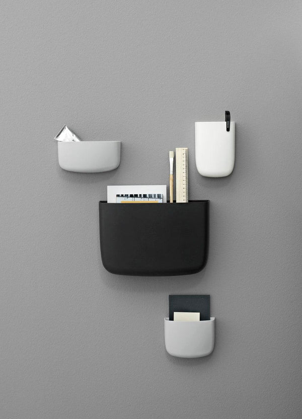 Pocket säilytin 4, harmaa - Spazio
