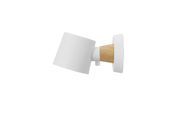 Rise seinävalaisin, seinäkytkentä, valkoinen - Spazio