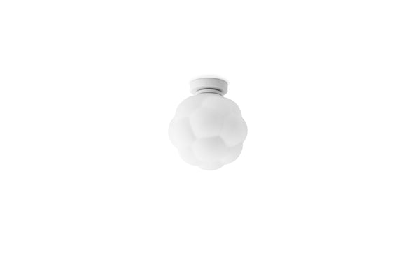 Bubba katto/seinävalaisin, 25 cm, valkoinen - Spazio