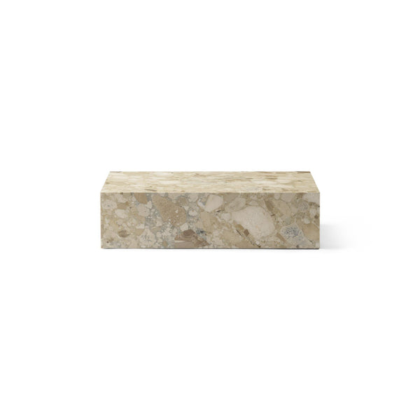 Audo Copenhagen Plinth Low sohvapöydät Kunis Breccia - pöydät Spazio