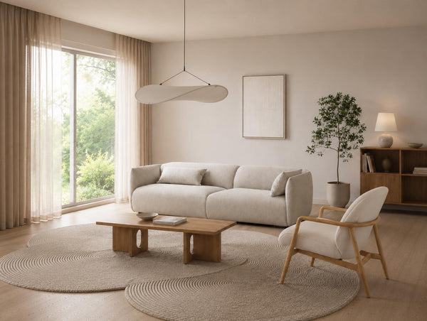 Adea Origami M120+N120 -sohva beige - Sohvat Spazio