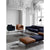 Adea, Plateau sohvapöytä, 90x90, mustanruskea marmori, Sohvapöydät Spazio