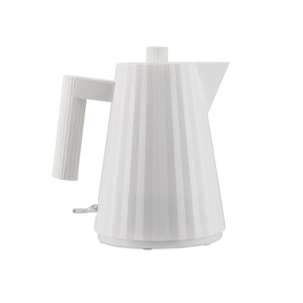 Alessi, Plisse vedenkeitin, 1L, valkoinen - pienkodinkoneet Spazio