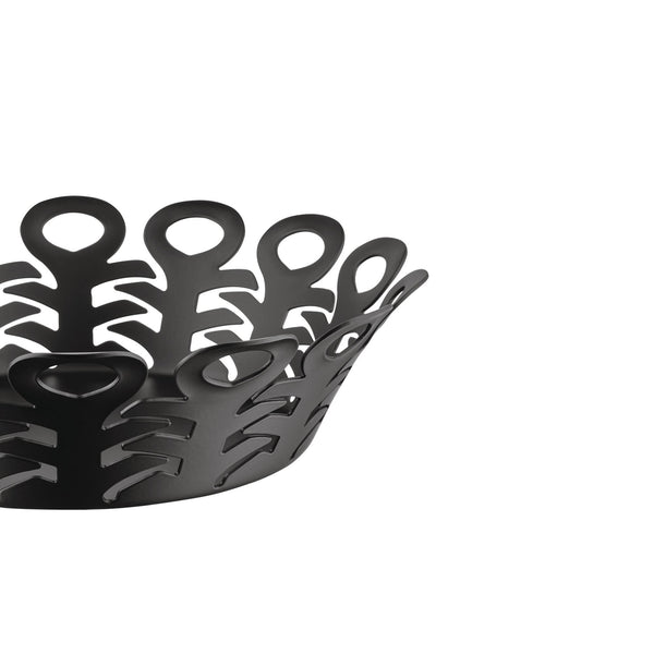 Alessi Vimini BM21/21 musta kulho - kattaus ja tarjoilu Spazio