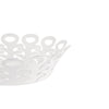 Alessi Vimini BM21/21 valkoinen kulho - kattaus ja tarjoilu Spazio