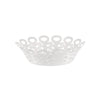 Alessi Vimini BM21/21 valkoinen kulho - kattaus ja tarjoilu Spazio