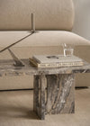 Audo Copenhagen Androgyne lounge-table sohvapöytä Grey Galaxy -marmori - sohvapöydät Spazio