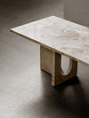Audo Copenhagen Androgyne lounge-table sohvapöytä Kunis Breccia Stone- sohvapöydät Spazio