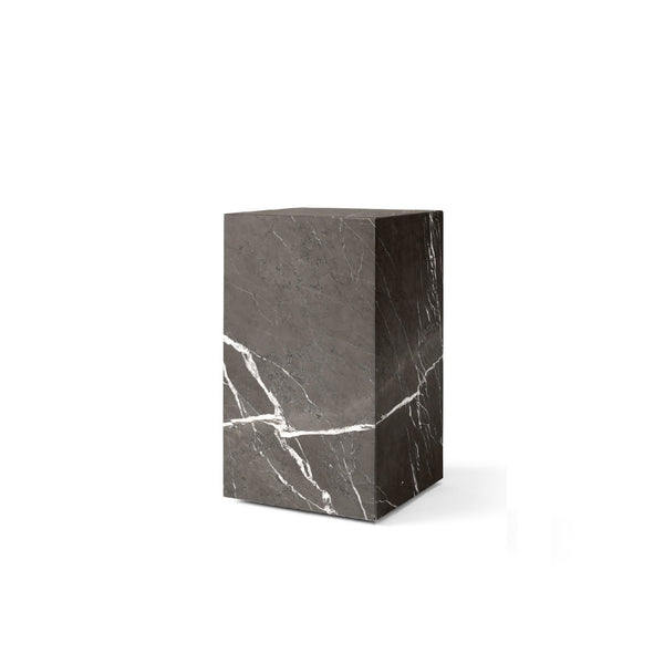 Plinth Tall sivupöytä, 30x30 H51 cm, Kendzo marmori