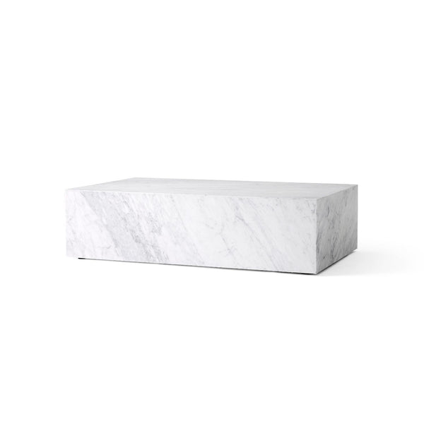 Audo Copenhagen Plinth Low sohvapöydät Carrara marmori - pöydät Spazio