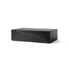 Audo Copenhagen Plinth Low sohvapöydät Nero-Marquina - pöydät Spazio