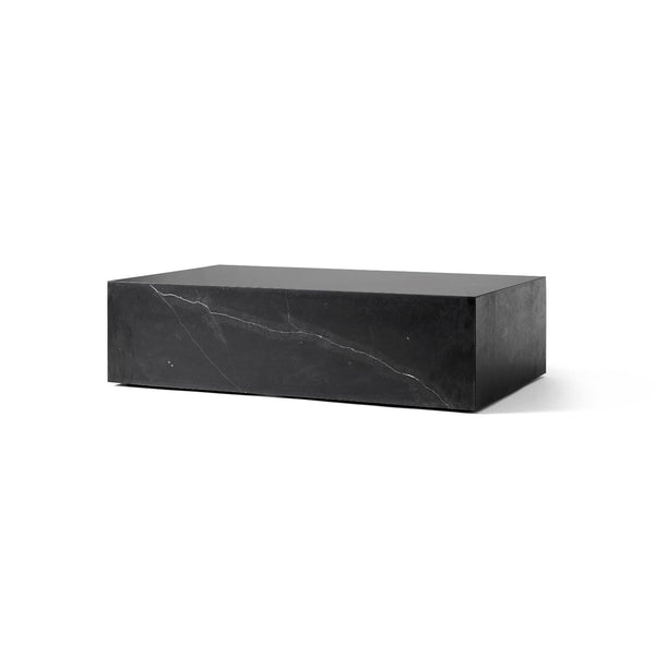 Audo Copenhagen Plinth Low sohvapöydät Nero-Marquina - pöydät Spazio