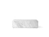 Audo Copenhagen Plinth Low sohvapöydät Carrara marmori - pöydät Spazio