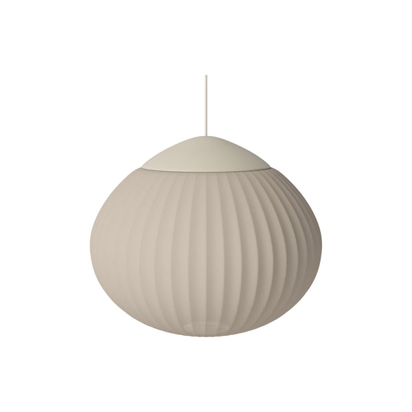 Bolia Acorn riippuvalaisin beige kangasvarjostin tammi D50 cm - valaisimet Spazio
