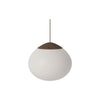 Bolia Acorn riippuvalaisin mattaopaalilasi varjostin ruskea tammi D32 cm - valaisimet Spazio