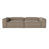 Bolia Cosima Moduulisohva kolmen istuttava 2 leveää moduulia 300 cm velvet kangas Globa beige - Sohvat Spazio