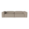 Bolia Cosima sohva 2 Modules depth 120 cm with big corner306 cm, verhoilu Bergamo Dark beige - Sohvat Spazio