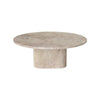 Bolia Eida Terassipöytä Beige Marmori D90 cm, H32 cm - Sohvapöydät Spazio