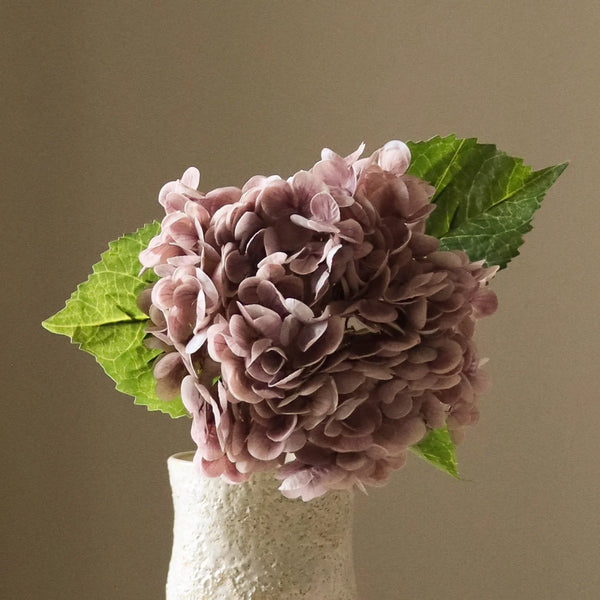 Botane Hortensian kukka, vaaleanvioletti lähikuva - tekokukat Spazio