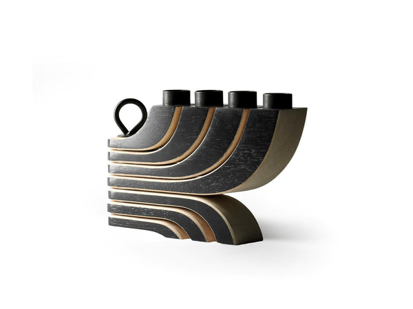 Design House Stockholm, NordicLight kynttilanjalka musta