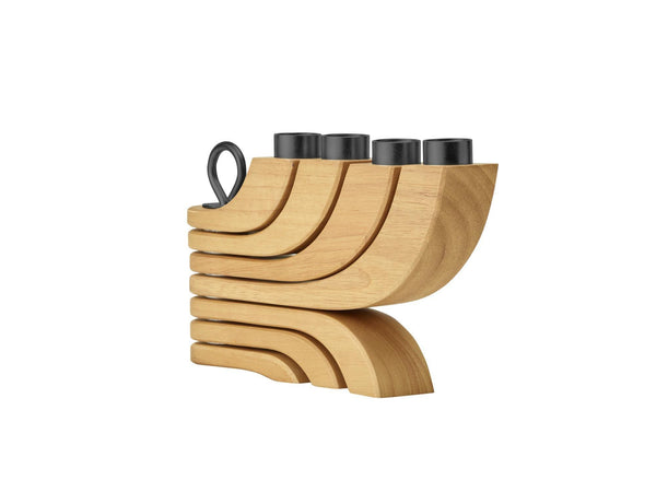 Design House Stockholm, NordicLight kynttilanjalka puunväri