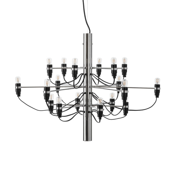 Flos 2097/18 kattokruunu riippuvalaisin kattovalaisin kromi - designvalaisimet Spazio Kuva Heidi Lerkenfeldt