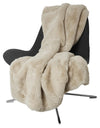 Fluffy Torkkupeite ja tyynyt, Beige - Spazio