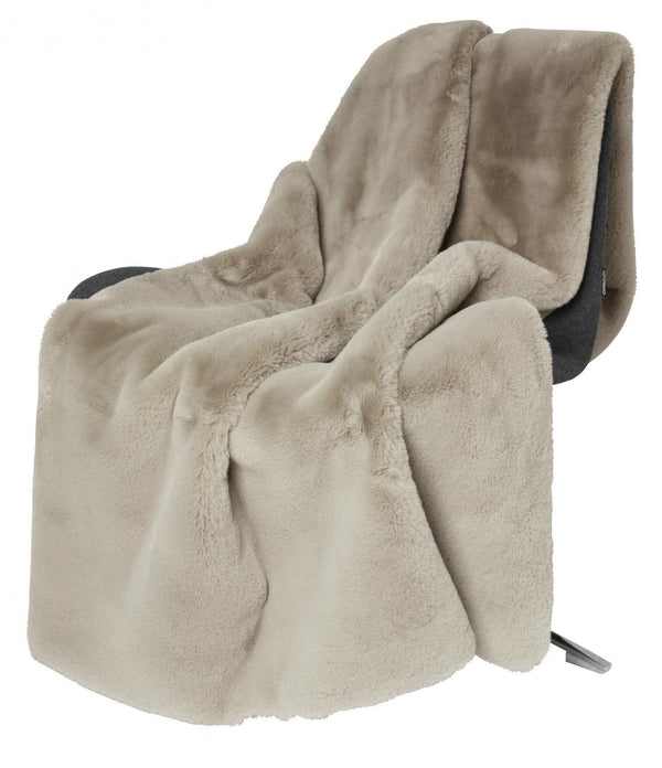 Fluffy torkkupeitto, Taupe - Spazio