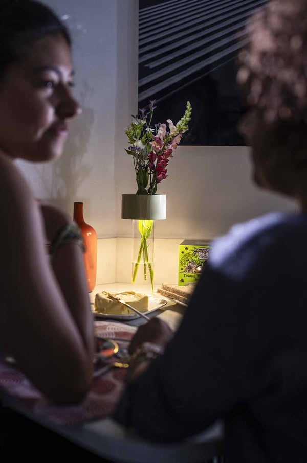 Foscarini fleur pöytävalaisin vihreä - valaisimet Spazio