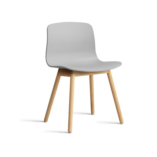 AY, About a chair AAC12 tuoli, water based lakattu tammi/concrete grey - Tuolit Spazio
