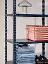 Maxim Stripe säilytyskori, L, punainen/hiekka - Spazio