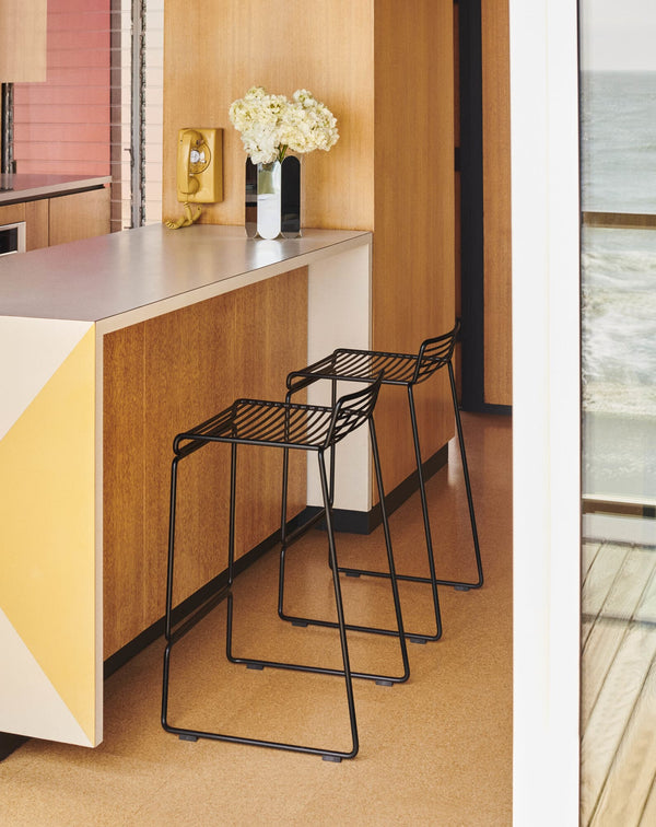 HAY, Hee baarituoli, matala, musta - Tuolit Spazio