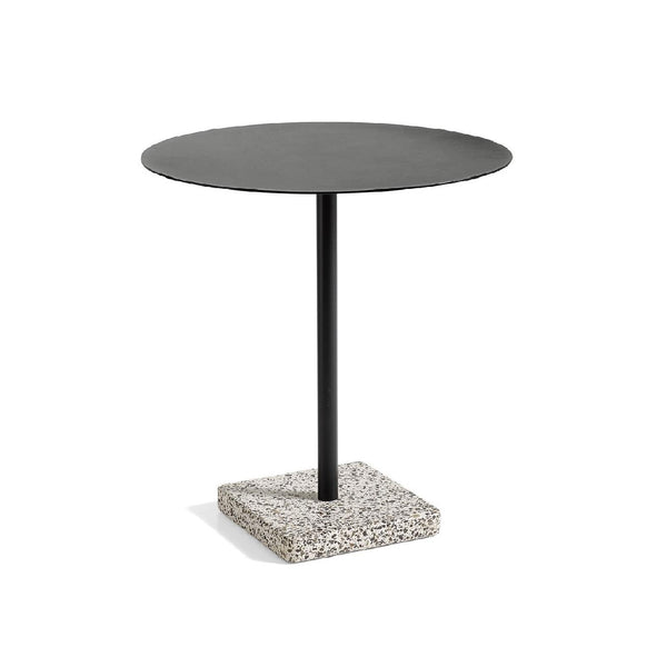 HAY, Terrazzo pöytä antrasiitti, terassipöytä - ulkokalusteet Spazio