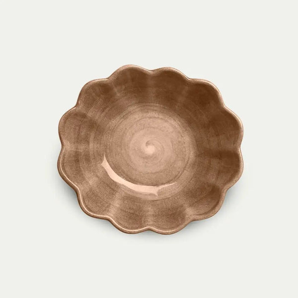 Mateus Oyster kulho 18x16 cm kaneli kulho - astiat ja lautaset Spazio