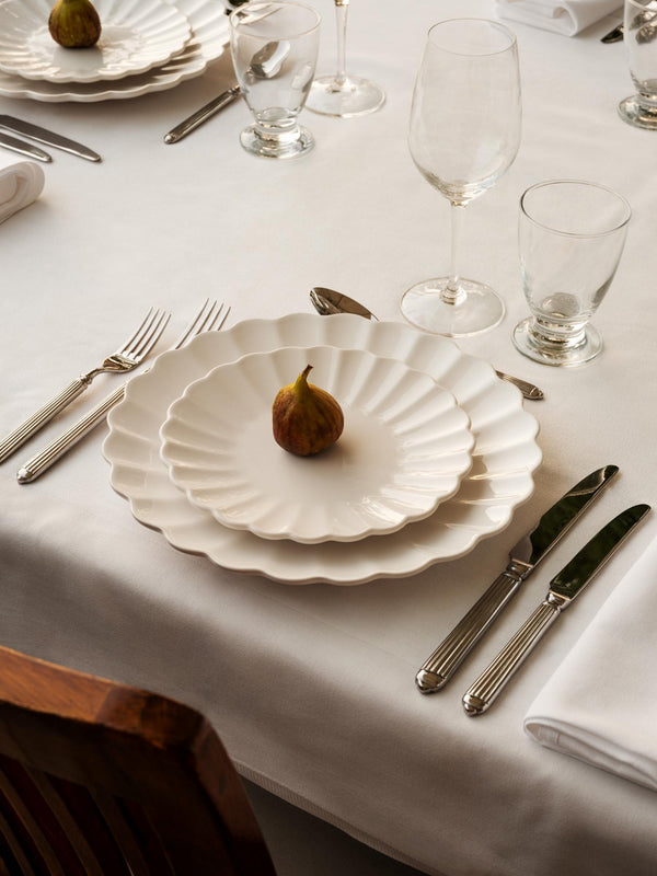 Mateus Oyster lautanen 28 cm - kattaus ja tarjoilu Spazio