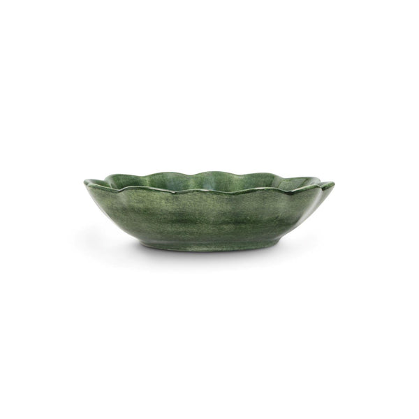 Mateus Oyster kulho 18x16cm metsänvihreä - kattaus ja tarjoilu Spazio