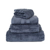 Mille Notti Fontana Organic pyyhe darkblue - kylpyhuonetekstiilit Spazio