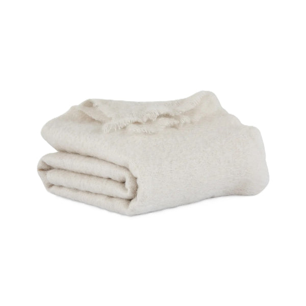 Mille Notti Senzo Plaid torkkupeitto valkoinen - matot ja tekstiilit Spazio