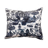 Mille Notti Willow Organic tyynyliina 50x60 cm sininen - matot ja tekstiilit Spazio