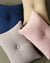 Dot Mode tyyny, 60 x 45 cm, yksinappinen, pastel pink