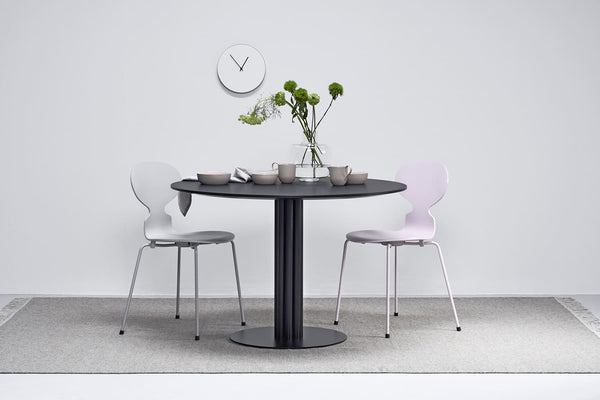 Muoto Collection Primus pyöreä ruokapöytä kahvilapöytä musta - pöydät Spazio