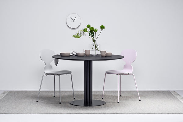 Muoto Collection Primus ruokapöytä, 90 cm, musta laminaatti -Ruokapöydät Spazio
