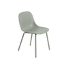 Muuto Fiber Outdoor side chair terassituoli vihreä - terassituolit Spazio